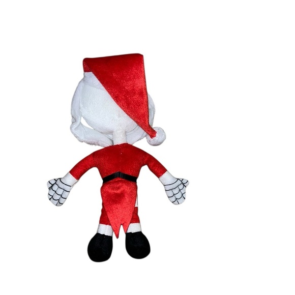 Disney Nightmare Before Christmas Plush Santa Jack Skellington Tim Burton 9” - Picture 2 of 3